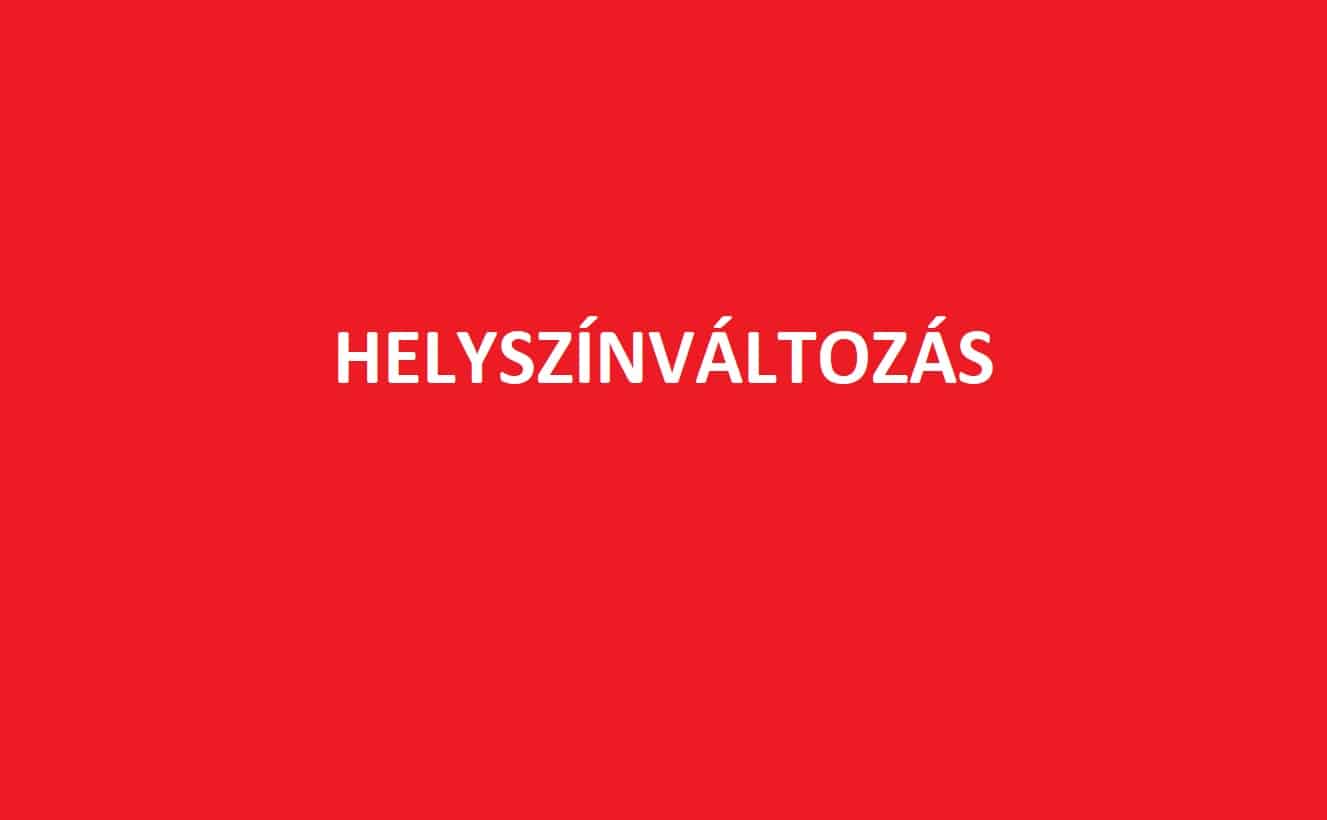 helyszínváltozás